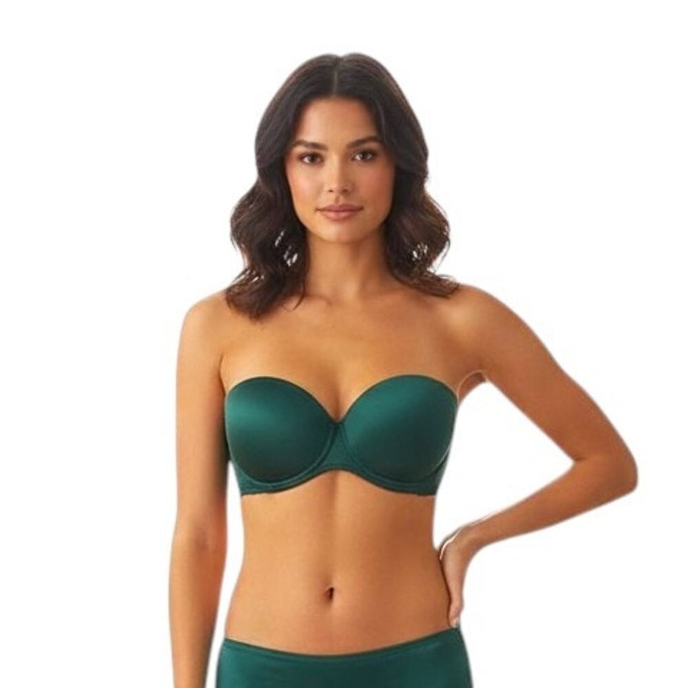 Victoria's Secret Strapless Green Light Lined Bra, 32DD